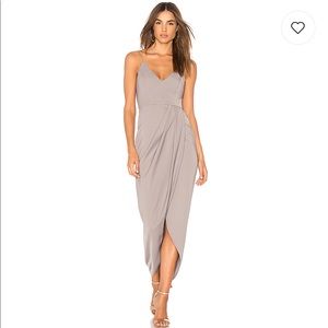 Shona Joy Cocktail Draped Dress
